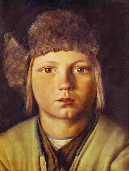 Grigoriy Soroka Peasant boy china oil painting image